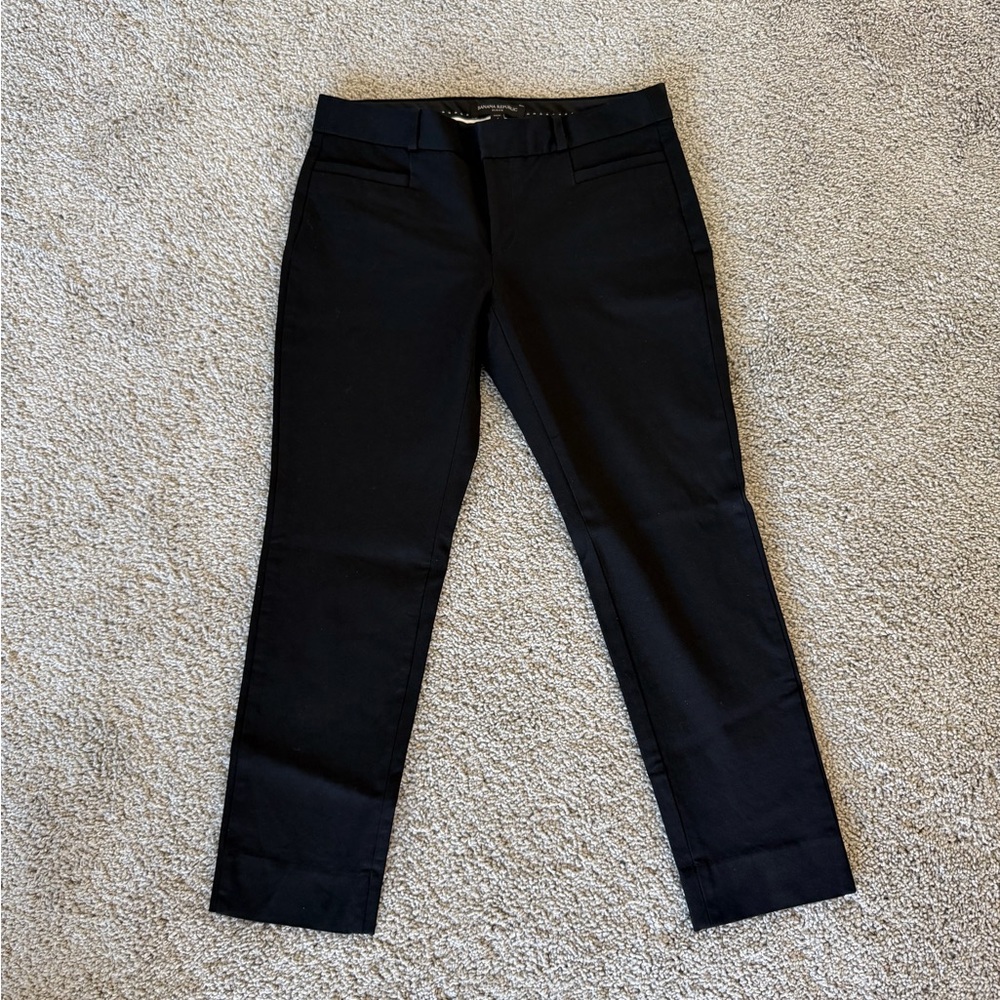 Banana Republic Black Sloan Trousers